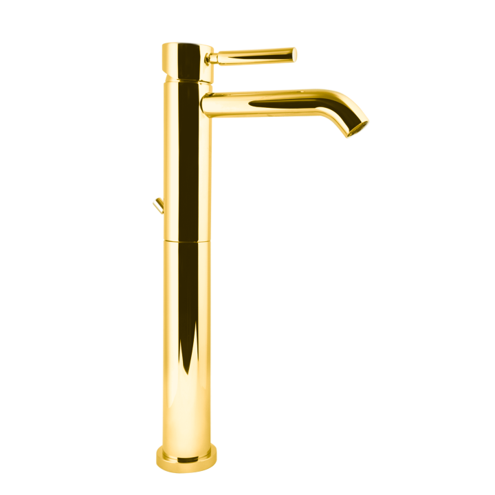 Højt fritstående håndvaskarmatur Capri 23190 | Krom, messing, sort, nikkel