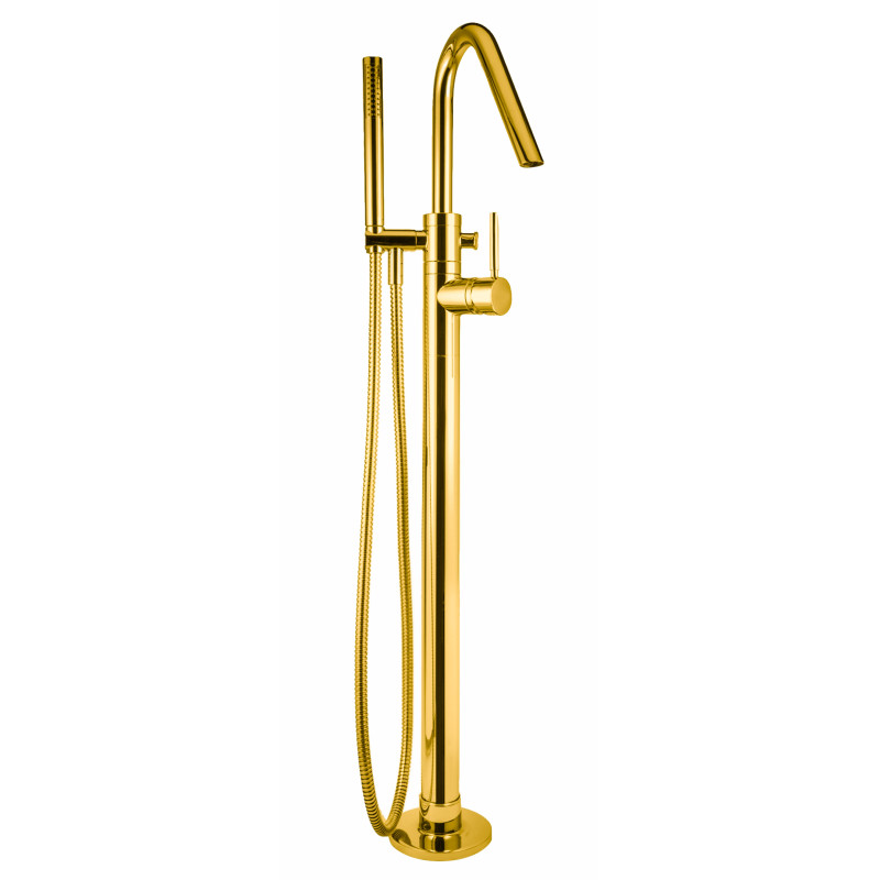 Напольный смеситель для ванны с ручным душем, однорычажный – 23105 Capri