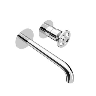 Eingebautes Waschbeckenarmatur – 15128 Siena | Chrom, Messing, Mattschwarz, Nickel