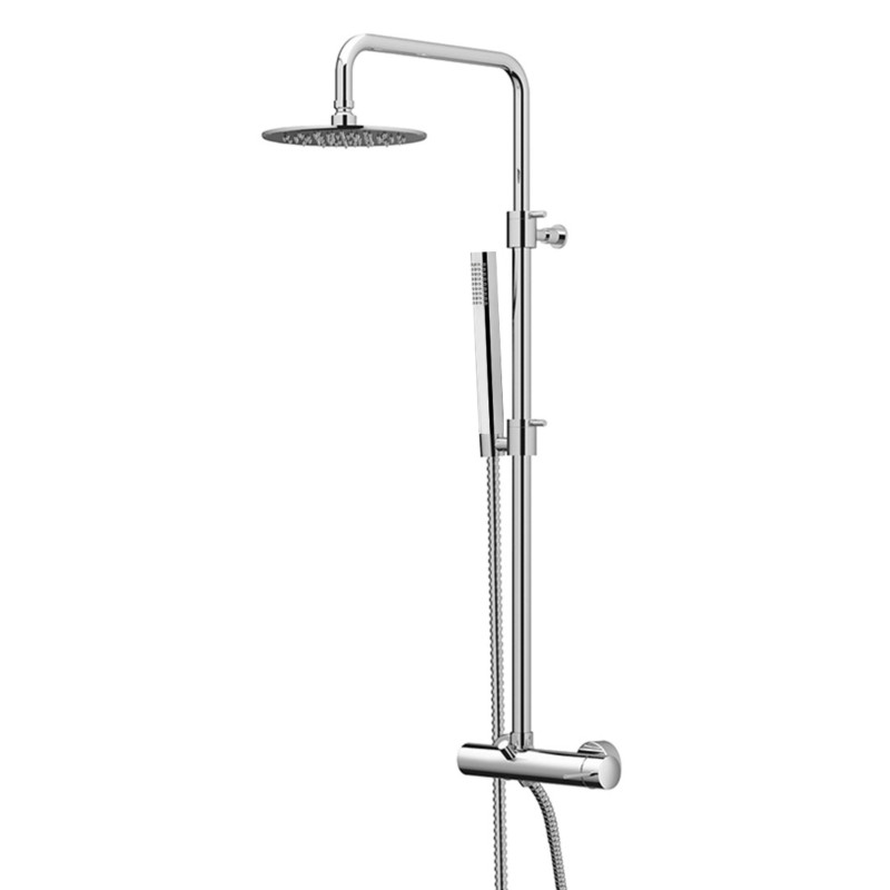 Système de douche avec douche de tête et douchette monocommande - 45186 Porto Cervo
