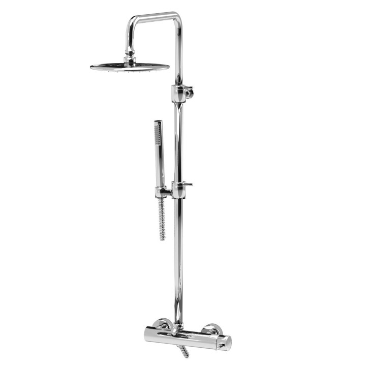 Duschsystem 19186 Portofino | Tak- & handdusch i 4 finishar