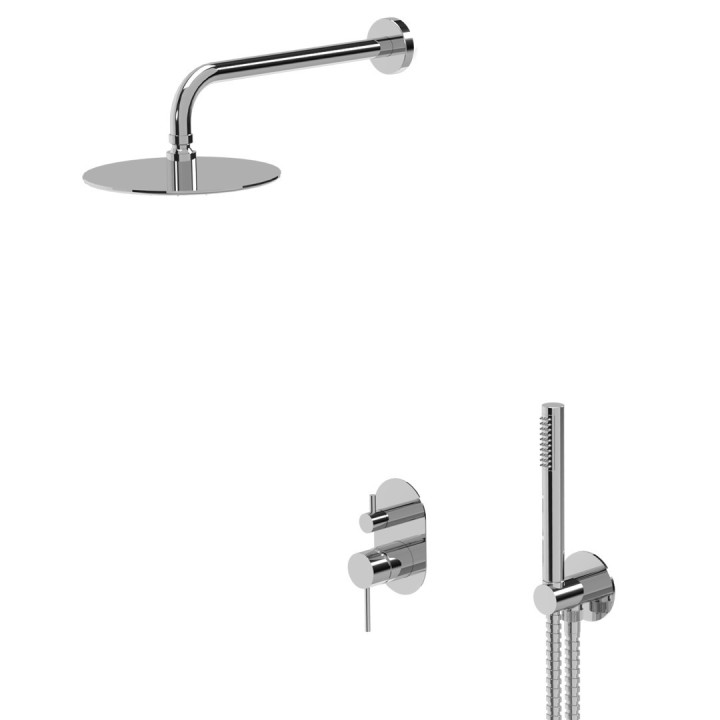 Système de douche encastré 19040 Portofino | 4 finitions