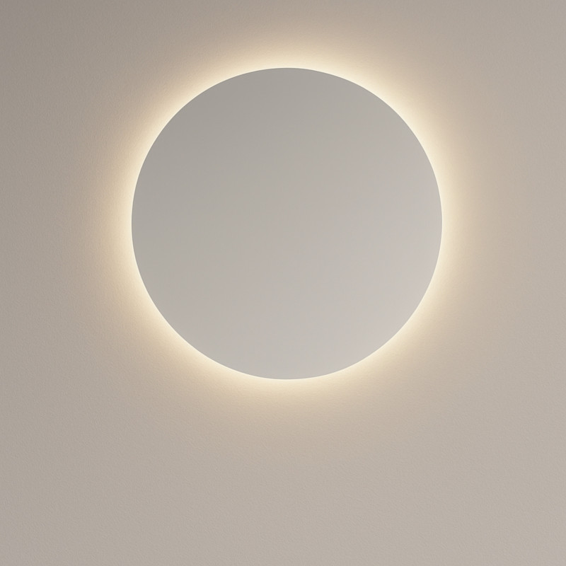 Круглое зеркало с задней подсветкой