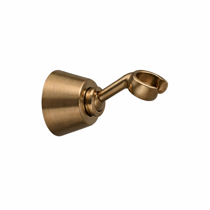 Soporte para ducha de mano de latón macizo – De pared y ajustable