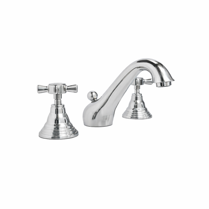 Wasserhahn aus massivem Messing - 3002 Waterspring 3-Löcher | Bellistri ApS