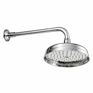 Shower head Ø 200 mm Anti-limescale system wall mounted| Bellistri ApS