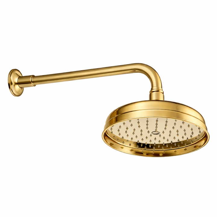 Duschhuvud Ø 300 mm Anti-kalksystem väggmonterat | Bellistri ApS