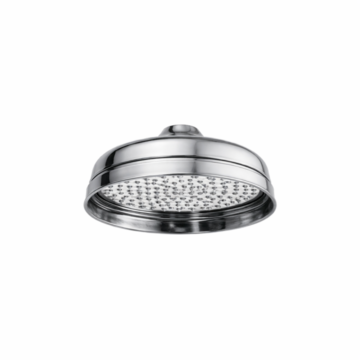 Cabezal de ducha Ø 200 mm en latón macizo