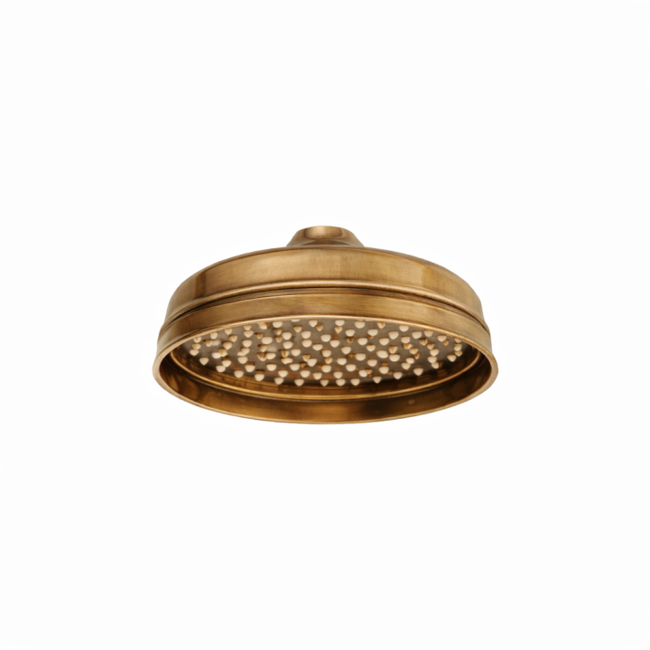 Shower Head Ø 200 mm in Solid Brass