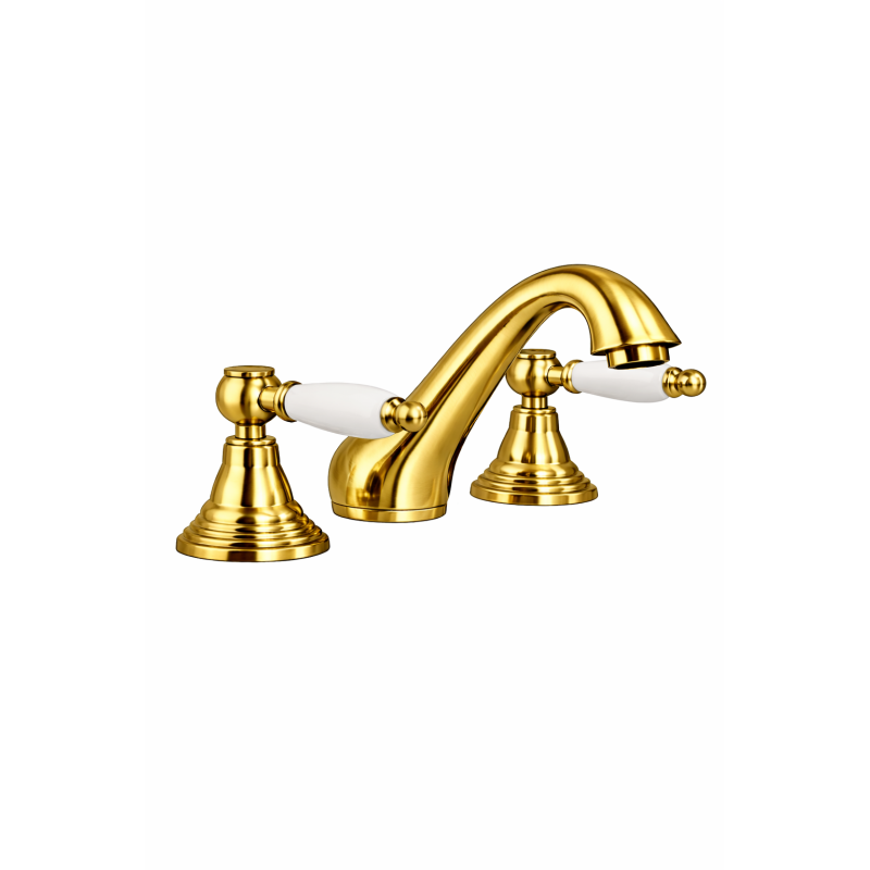 Смеситель из цельной латуни - 3002 Penelope на 3 отверстия
