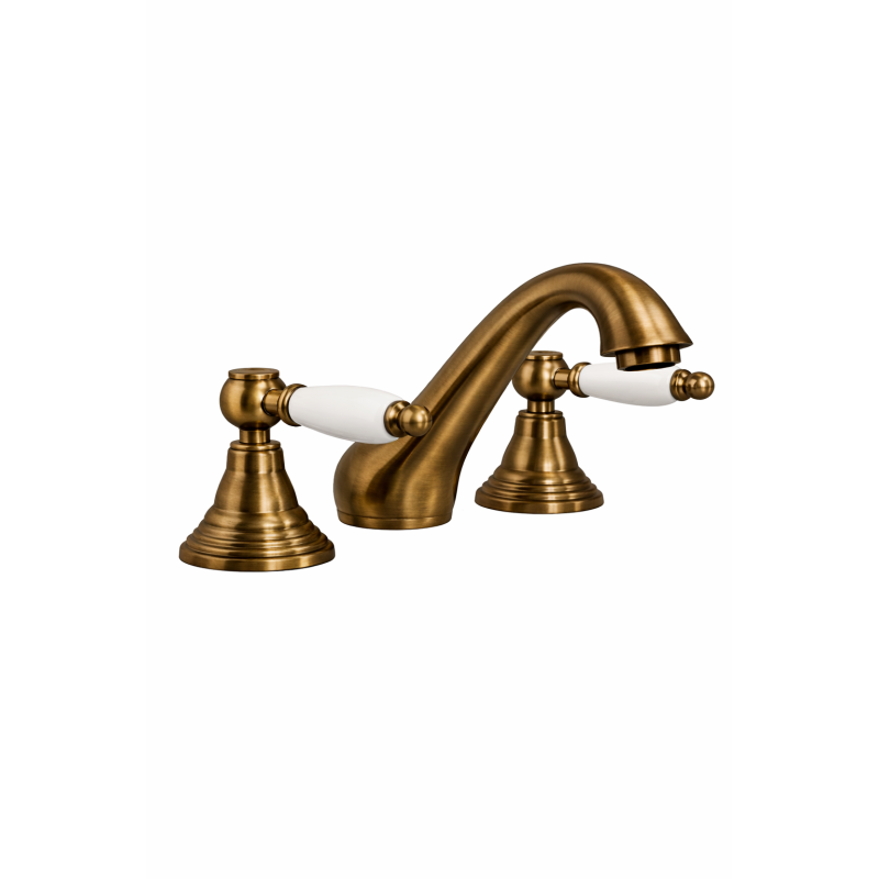 Смеситель из цельной латуни - 3002 Penelope на 3 отверстия