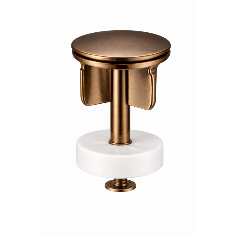 Bundprop i messing til afløb 1"1/4