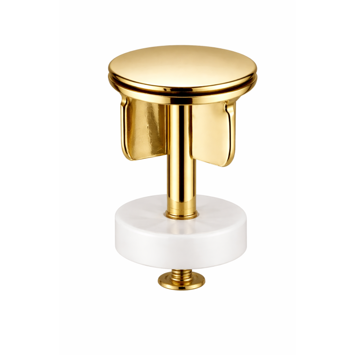 Bundprop i messing 1 1/4" – Eksklusiv bundventil til håndvask