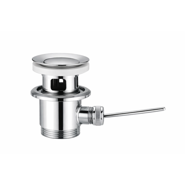 Válvula de desagüe elevable en latón macizo – Elegante y funcional