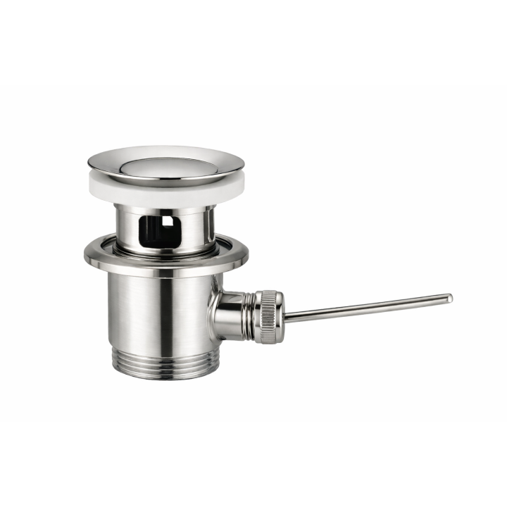 Válvula de desagüe elevable en latón macizo – Elegante y funcional