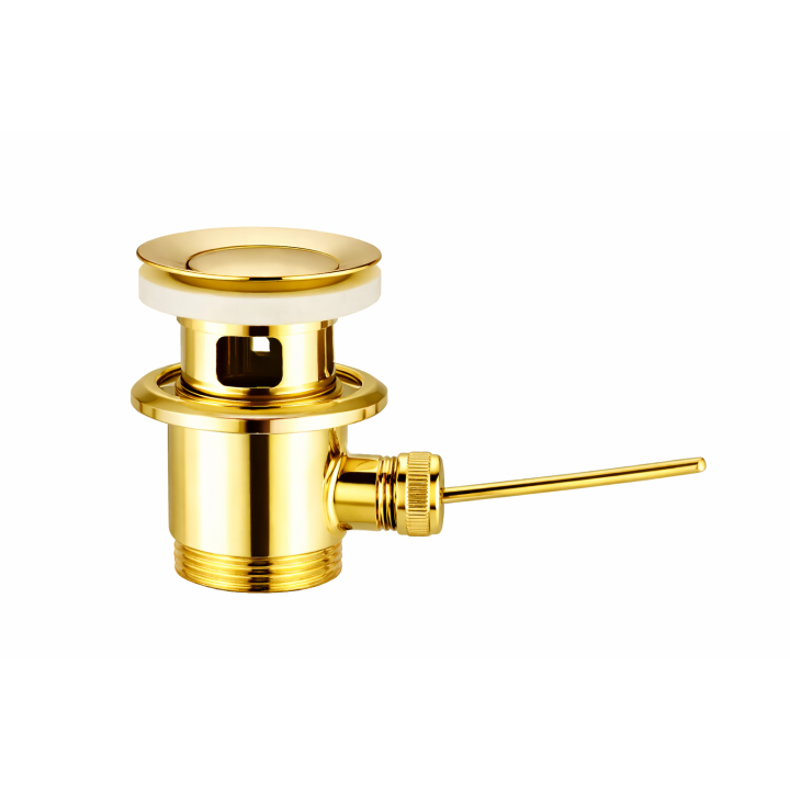 Válvula de desagüe elevable en latón macizo – Elegante y funcional