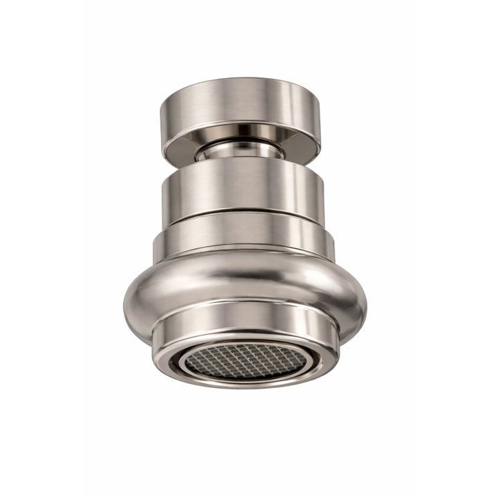 Klassisk perlator med kulled i massiv mässing