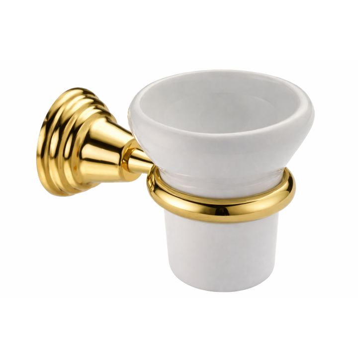 Canova Zahnbürstenhalter CA142 — Porzellan-Wandbecher