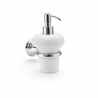 Canova Soap Dispenser Holder Porcelain CA128 | Wall-Mounted