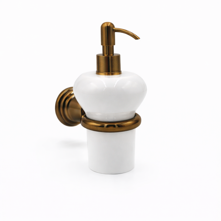 Porte-distributeur de savon Canova Porcelaine CA128 | Mural