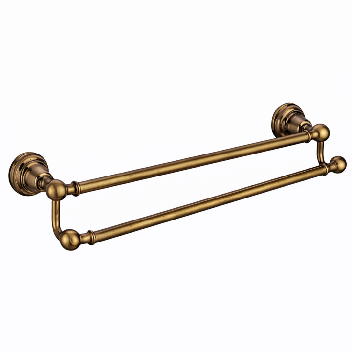 Canova Dubbel Handduksstång 40 cm CA216 | Dubbla Stänger
