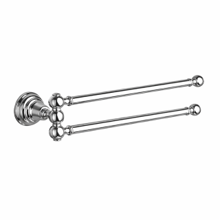 Canova Towel Rail 40 cm CA214 | Swivel Double Towel Holder