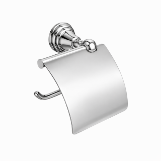 Canova Toilet Roll Holder with Cover CA236 | Classic Covered Holder