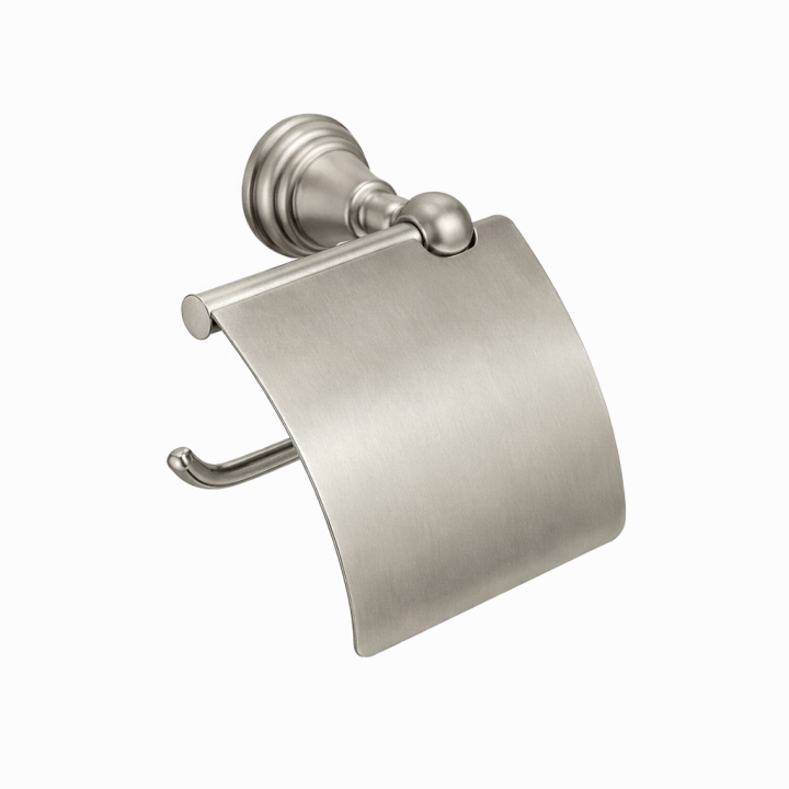 Canova Toalettpappershållare med Lock CA236 | Klassisk Täckt Hållare