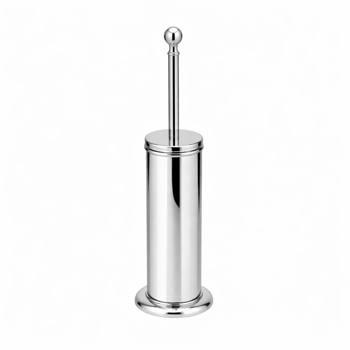 Canova Toilet Brush Holder FS-CA253 | Free-Standing Lidded Cylinder