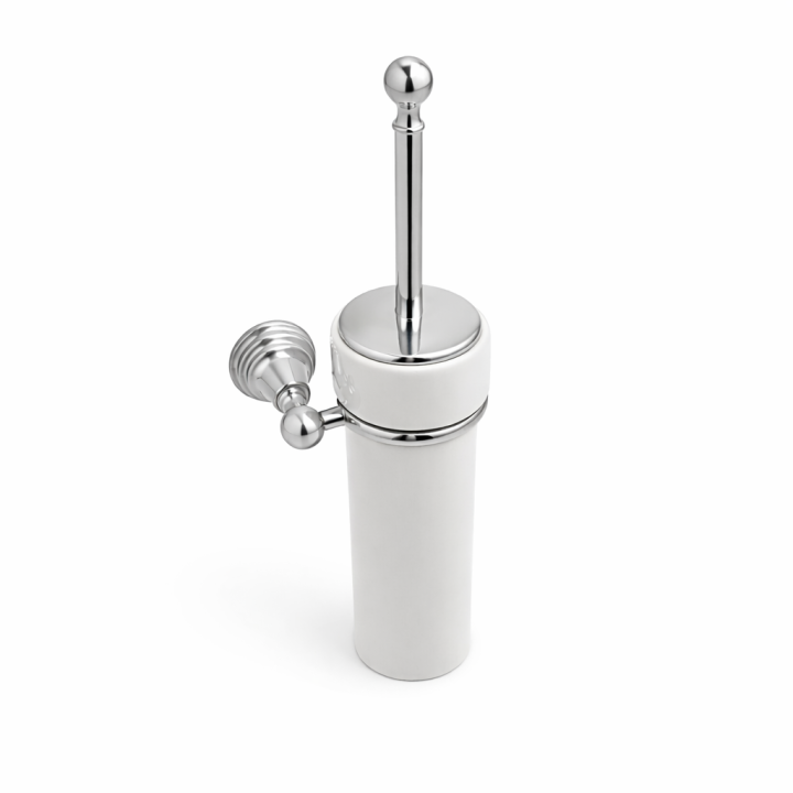 Canova Toalettborsthållare CA222 | Väggmonterad Porslin & Lock