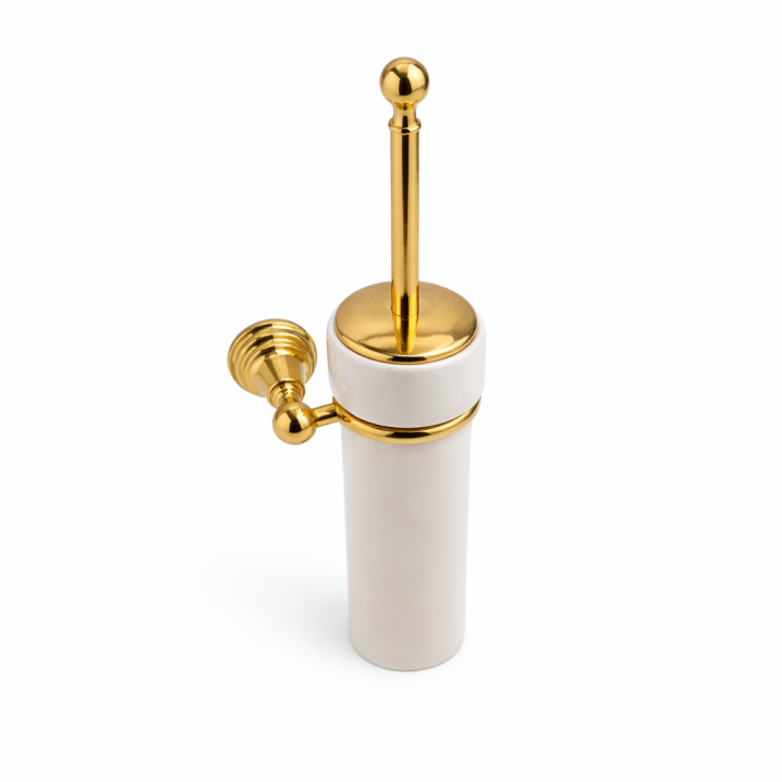 Canova Toalettborsthållare CA222 | Väggmonterad Porslin & Lock