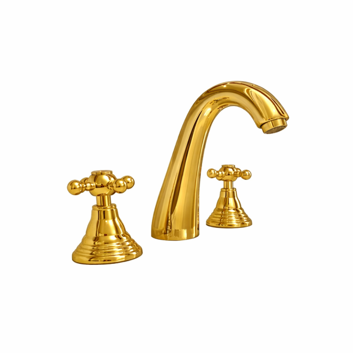 Solid brass faucet - 3004 Ulisse 3 holes | Bellistri ApS