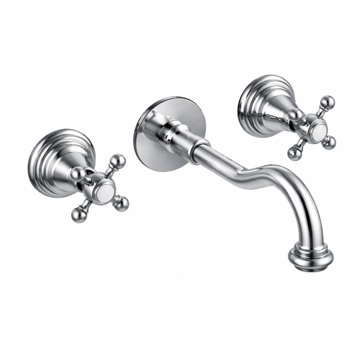 Wasserhahn aus massivem Messing - 6018 Ulisse zur Wandmontage | Bellistri ApS