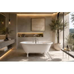 Bañera exenta Capri de hierro fundido | Bellistri