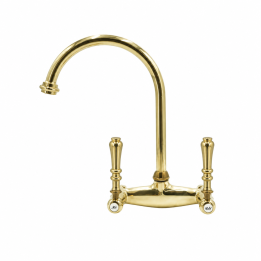 Faucet in solid brass - 3012 Florence wall mounted