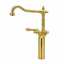 Faucet in solid brass - 6007 HL Florence 1 hole