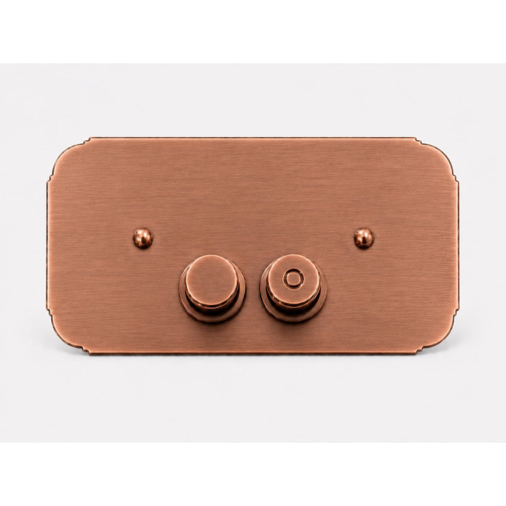 Dual Flush Plate Firenze | Solid Brass for Geberit