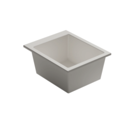 POT 20 Keramikspüle für die Küche | 60 × 51 cm