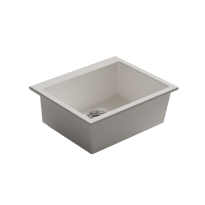 POT 24 porcelænsvask til køkken | 60 × 51 cm