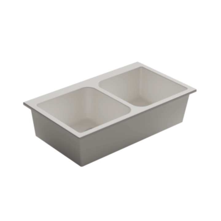 POT 33 dubbel diskho i porslin | 86×51