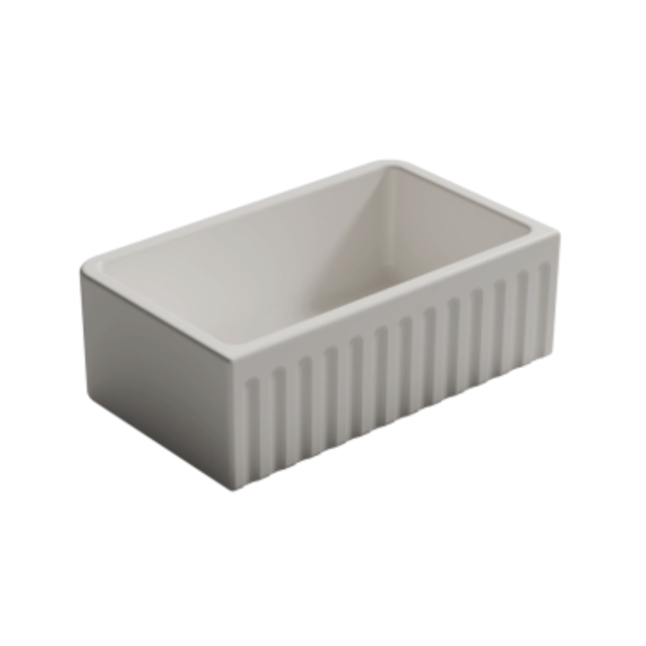 LAKE 30 ceramic kitchen sink 76 × 46 cm