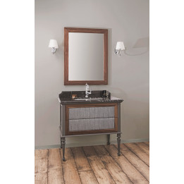 Atelier 96 cm mueble de baño con lavabo cerámico sobre encim