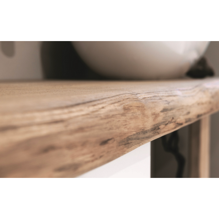 Wood 110/160 cm badeværelsesmøbel med BOWL-vask