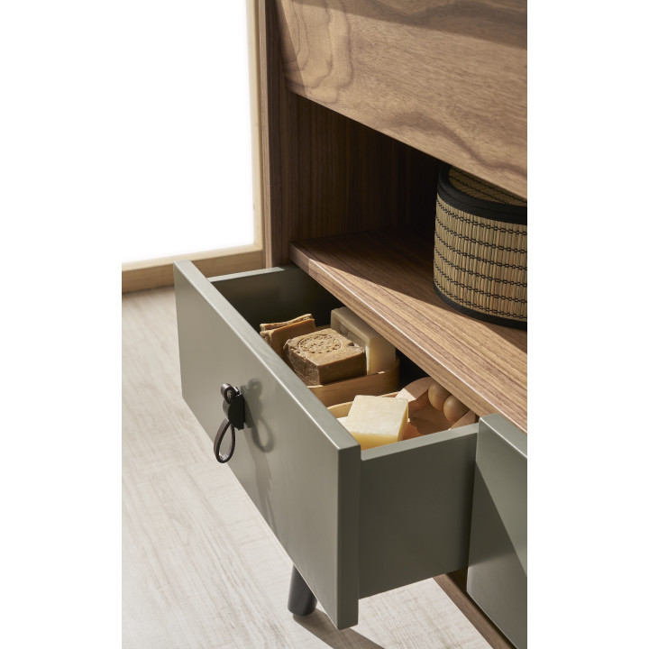 Modi 106 cm Badmöbel mit Keramikbecken QUBO