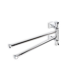 Porte-serviettes articulé double Prisma | Bellistri