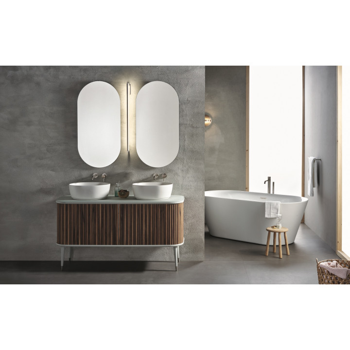 Mobile bagno Empire in noce | 110 o 140 cm
