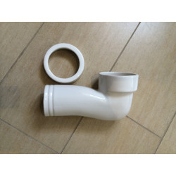 Curvatura del tubo di scarico 90 Gradi