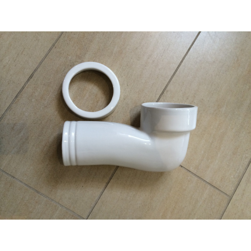 Connettore curvato in ceramica a 90 gradi