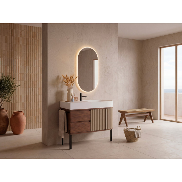 Mobile bagno Cosmopol con lavabo integrato