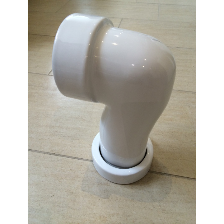Coude de toilette 90 degrés
